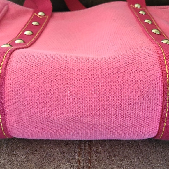 AUTHENTIC Louis Vuitton Pink Canvas Purse - Picture 6 of 16